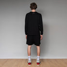 Black on Black Half Zip Sweatshirt - SOON TO BE ANNOUNCED