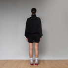 Black on Black Half Zip Sweatshirt - SOON TO BE ANNOUNCED