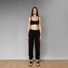 Black on Black Ribbed Tank Top No:1 - SOON TO BE ANNOUNCED