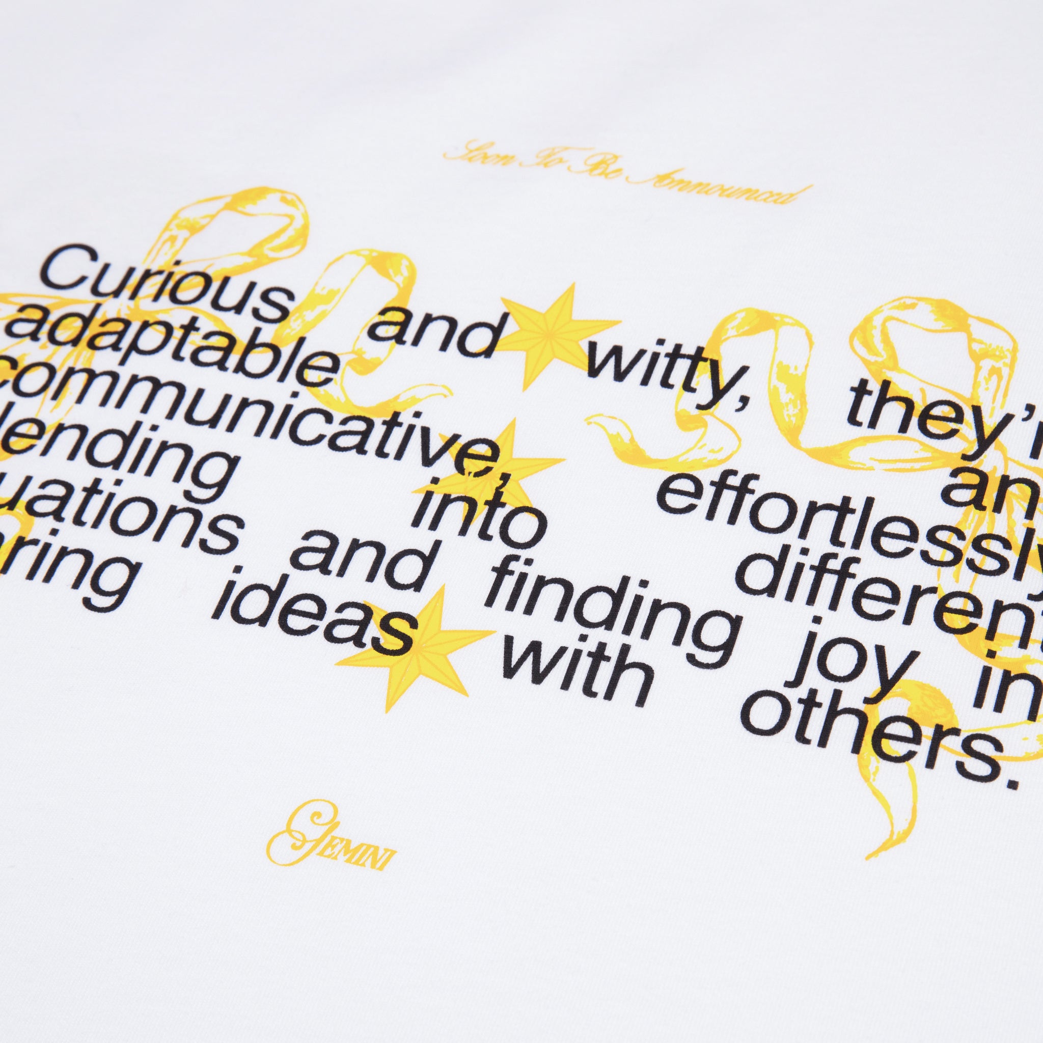 Gemini 2.0 T-Shirt - SOON TO BE ANNOUNCED