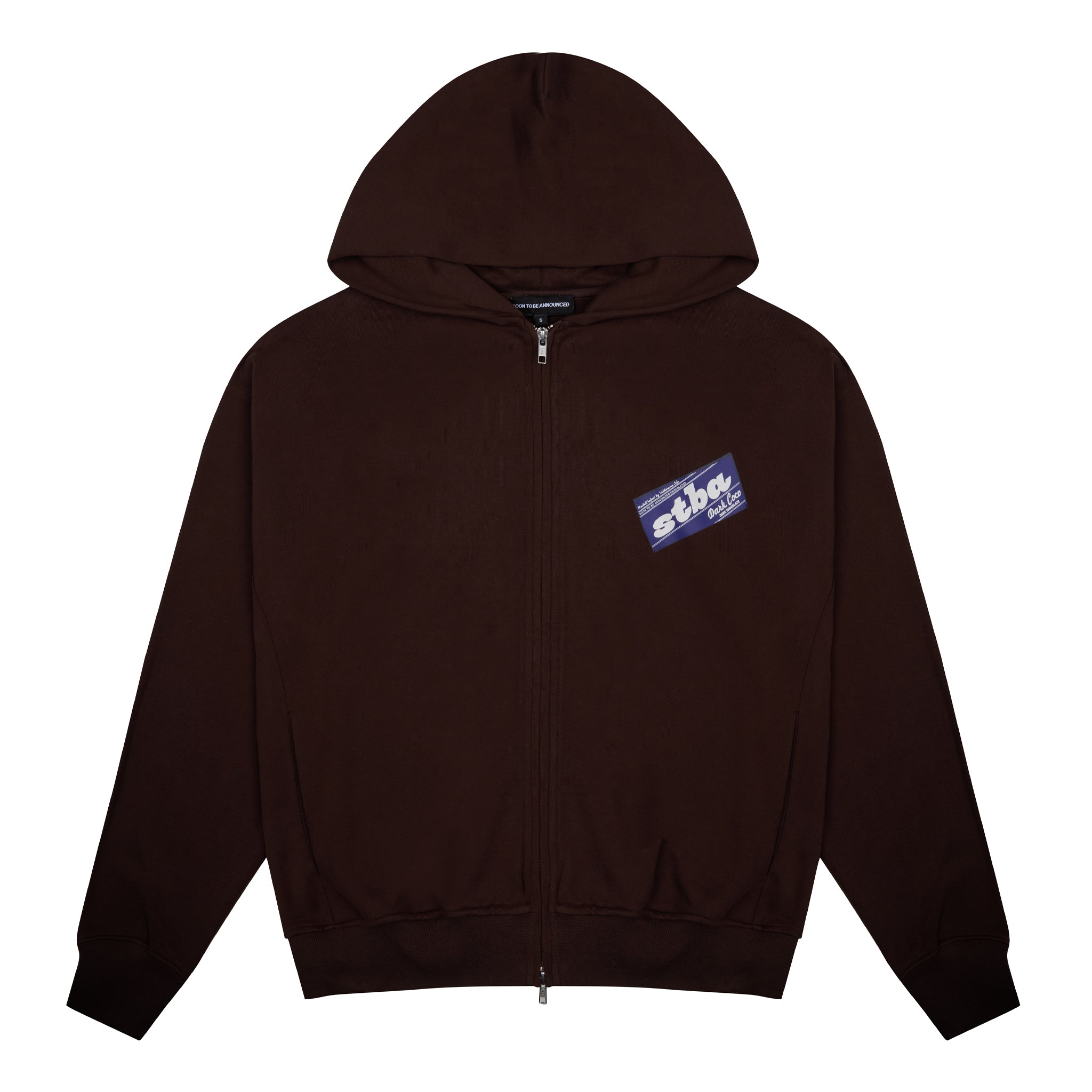 Dark Chocolate Zip Hoodie - SOON TO BE ANNOUNCED