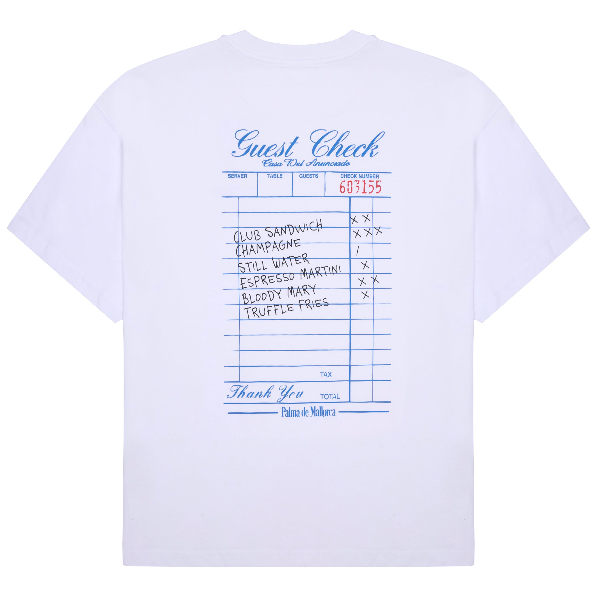 Guest Check T-Shirt - SOON TO BE ANNOUNCED