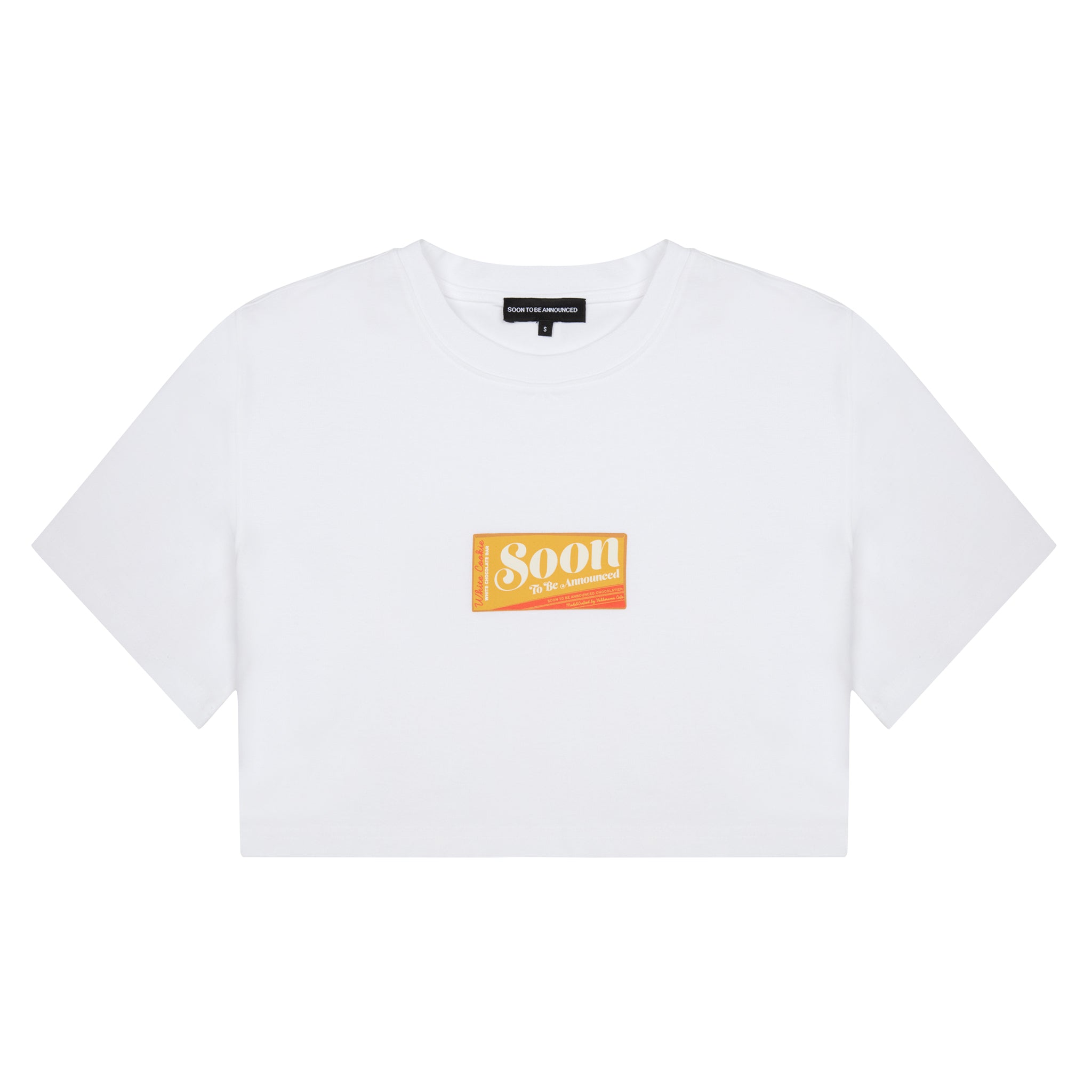 White Chocolate Crop T-Shirt - SOON TO BE ANNOUNCED