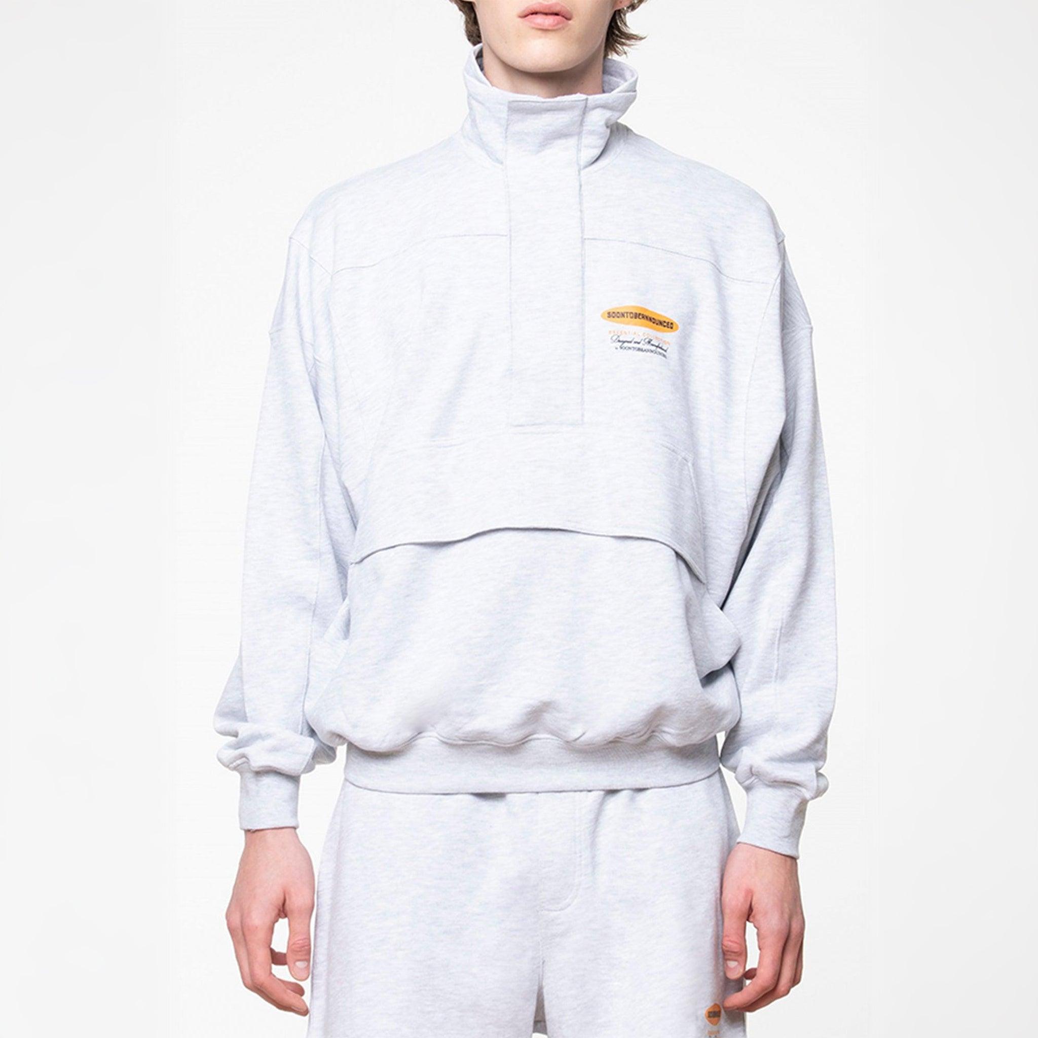 Essentials Logo Half Zip Sweatshirt - SOON TO BE ANNOUNCED