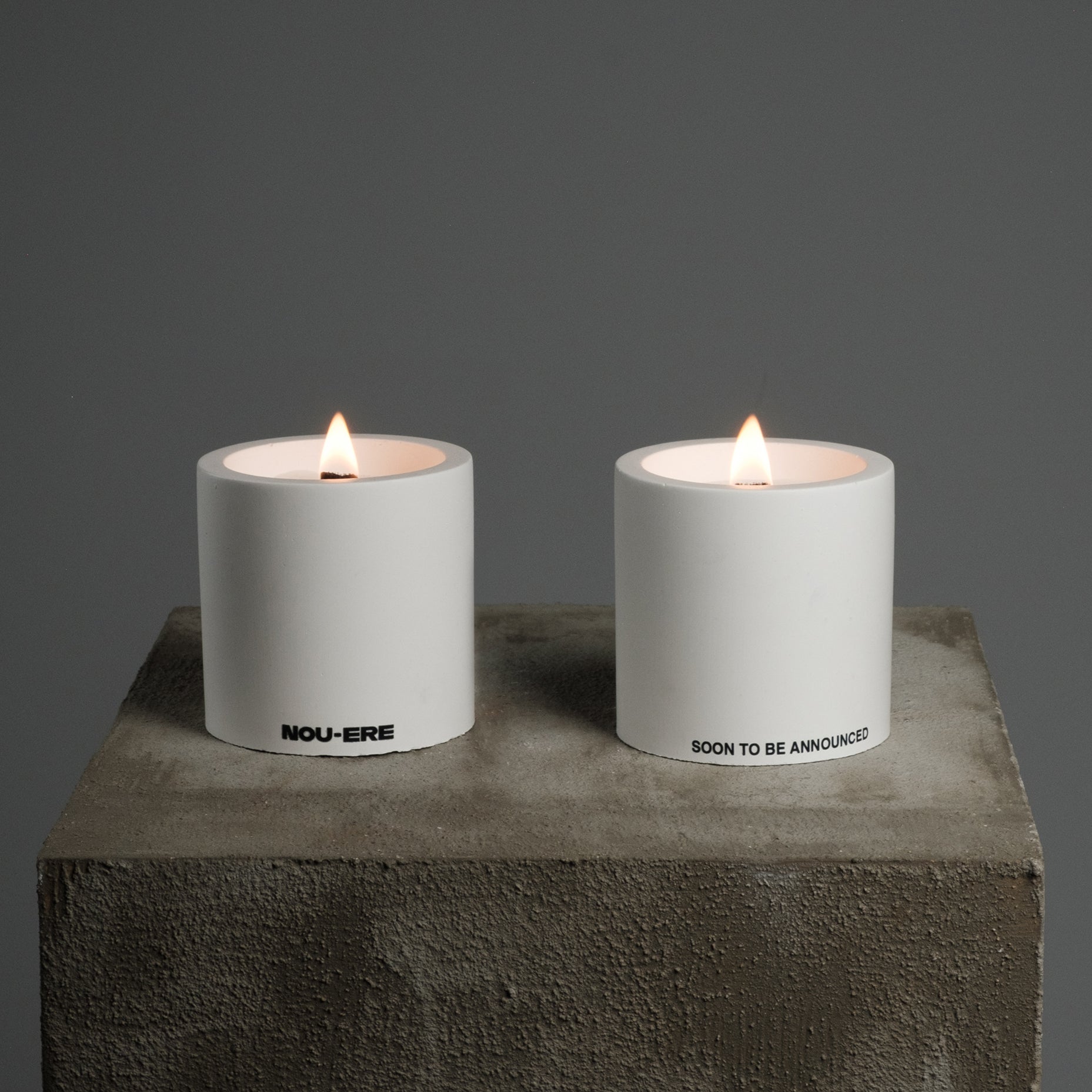 STBA X NOU-ERE Concrete Candle - SOON TO BE ANNOUNCED
