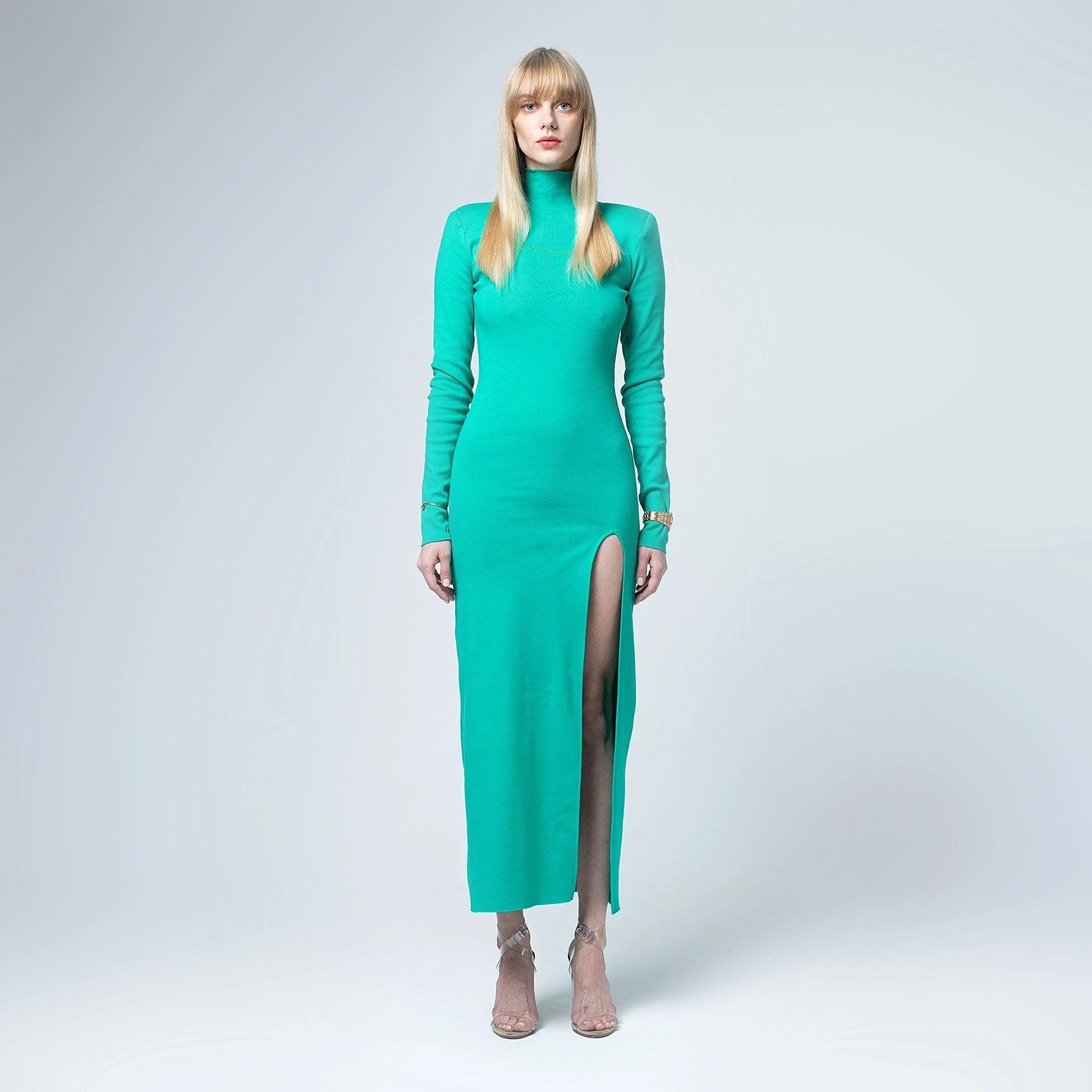 Logo L/S Turtleneck Dress - SOON TO BE ANNOUNCED