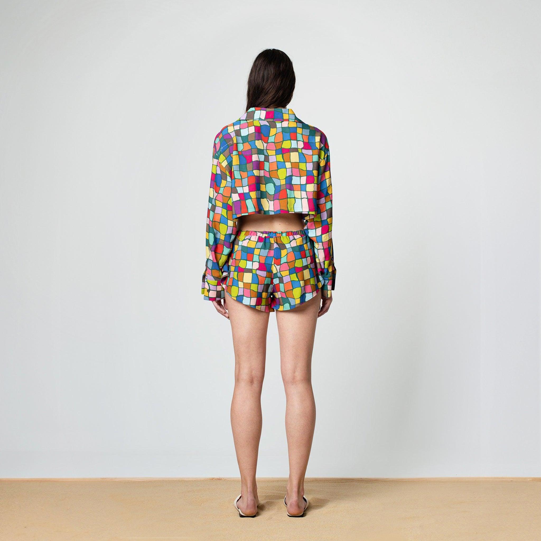 Multicolor Crop Shirt - SOON TO BE ANNOUNCED