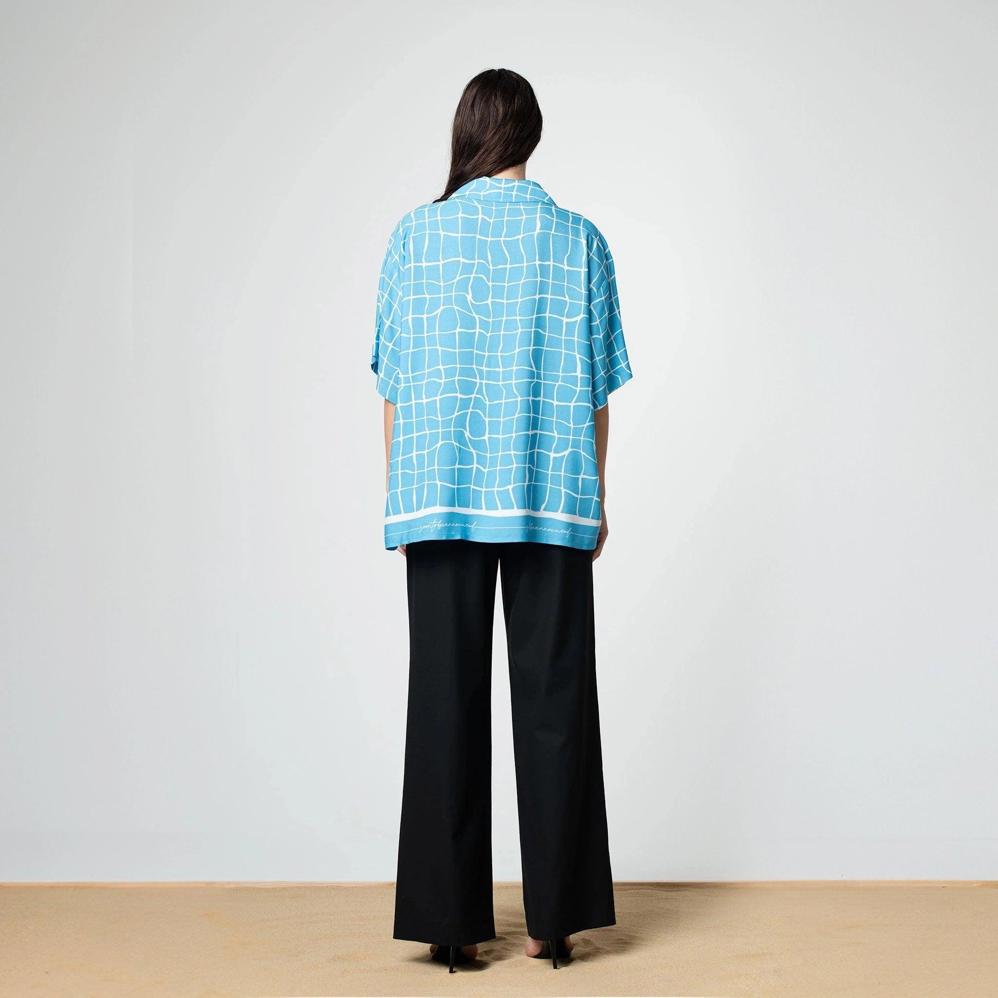 Pool Tile Bowling Shirt - SOON TO BE ANNOUNCED