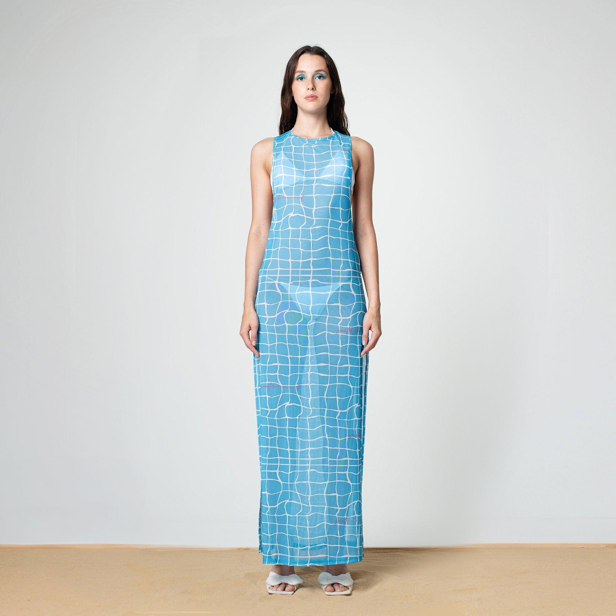 Pool Tile Mesh Dress - SOON TO BE ANNOUNCED