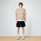 White/Orange Umbrella Bowling Shirt - SOON TO BE ANNOUNCED