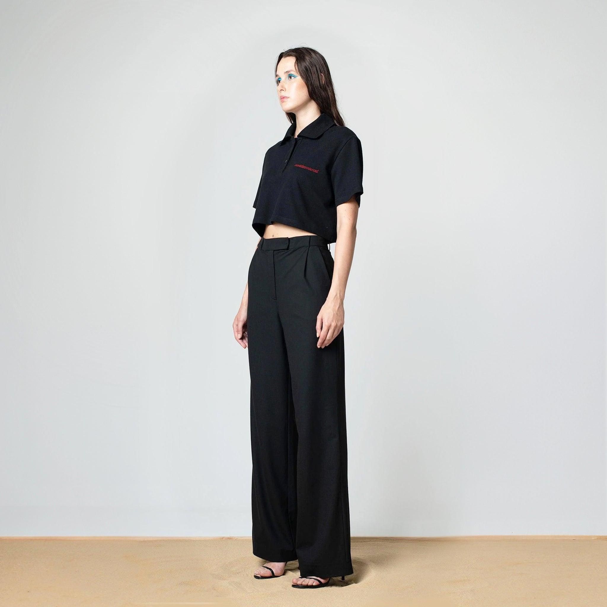 Riviera Crop Polo T-Shirt - SOON TO BE ANNOUNCED