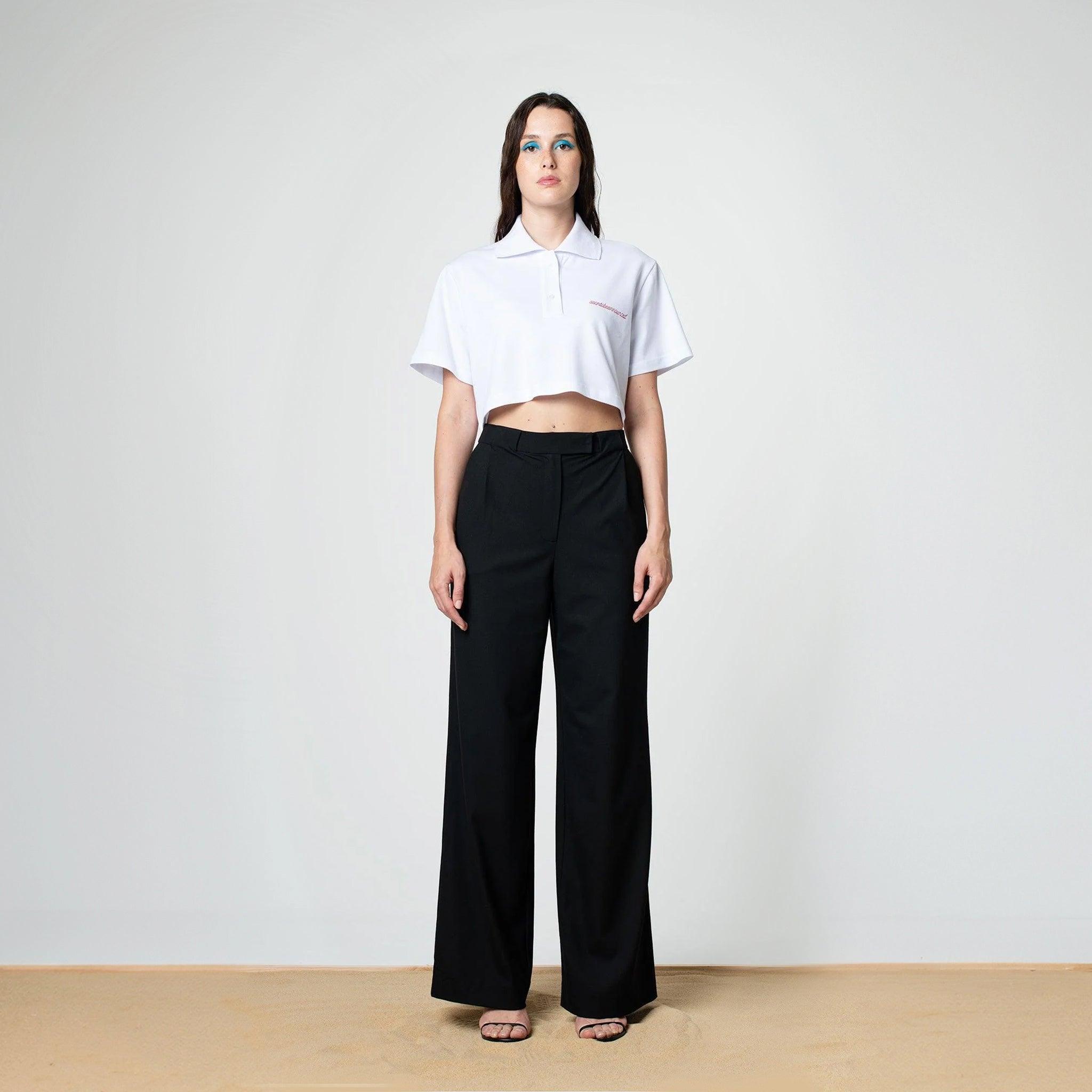 Riviera Crop Polo T-Shirt - SOON TO BE ANNOUNCED