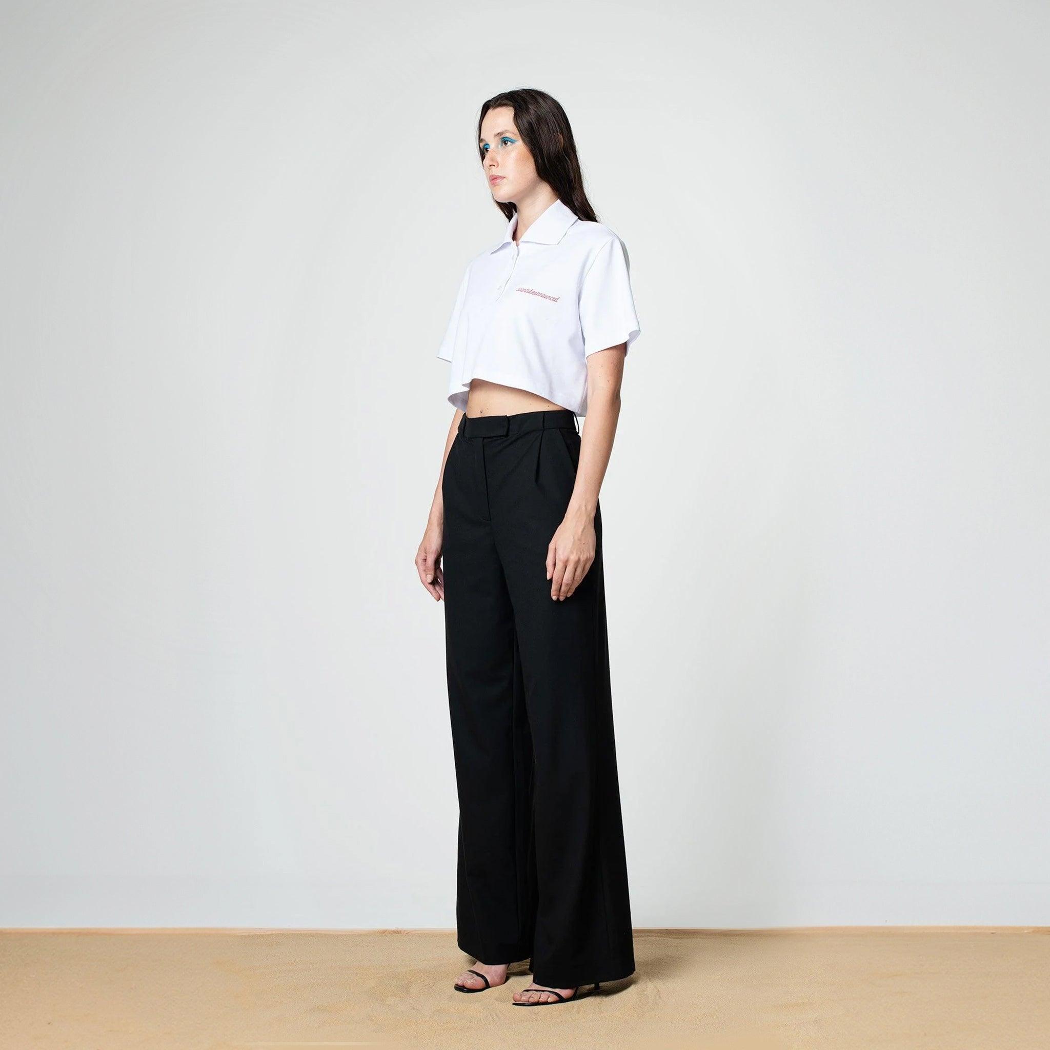 Riviera Crop Polo T-Shirt - SOON TO BE ANNOUNCED