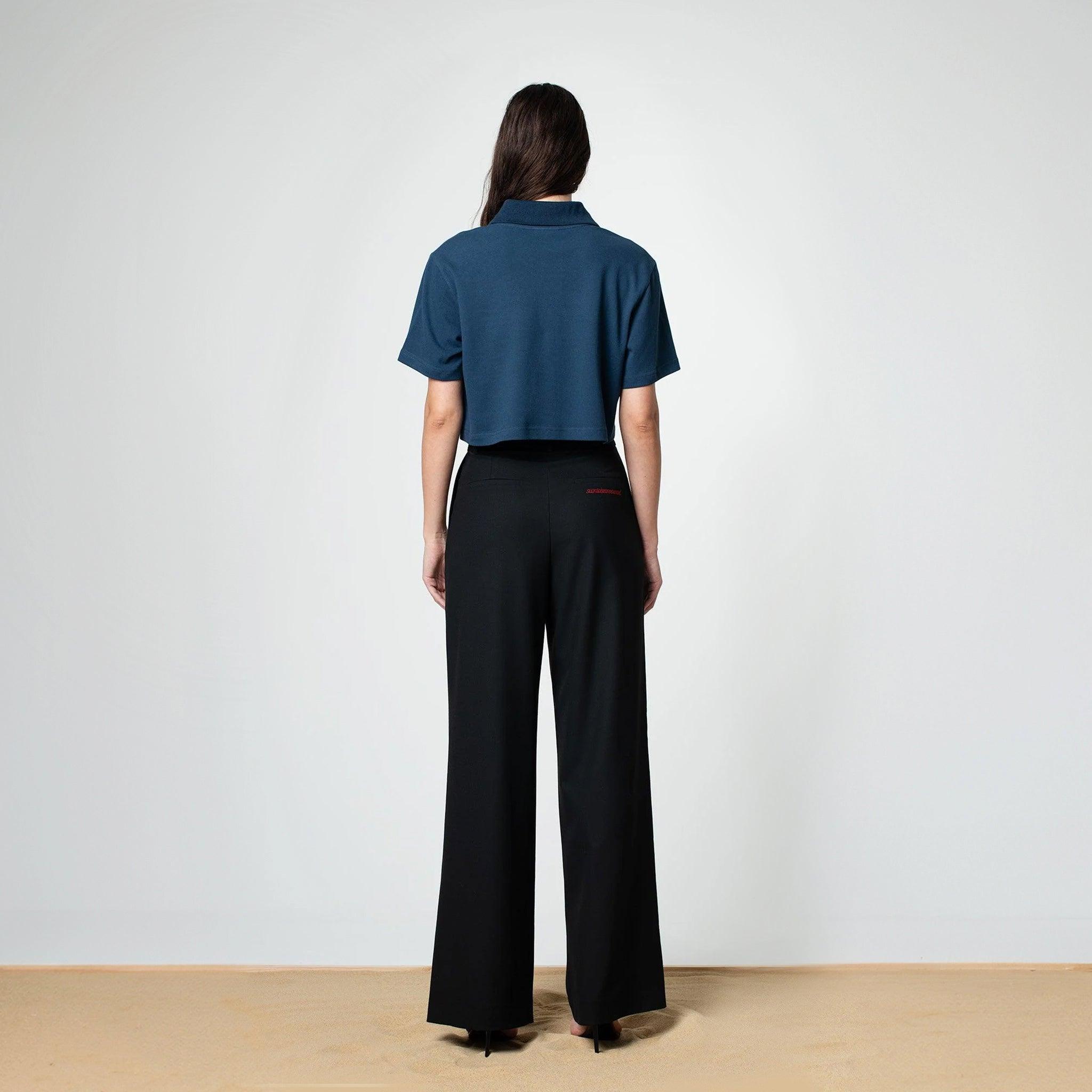 Riviera Crop Polo T-Shirt - SOON TO BE ANNOUNCED