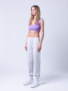 Kadın Kare Yaka Crop Bluz | STBA Amethyst Orchid / XS