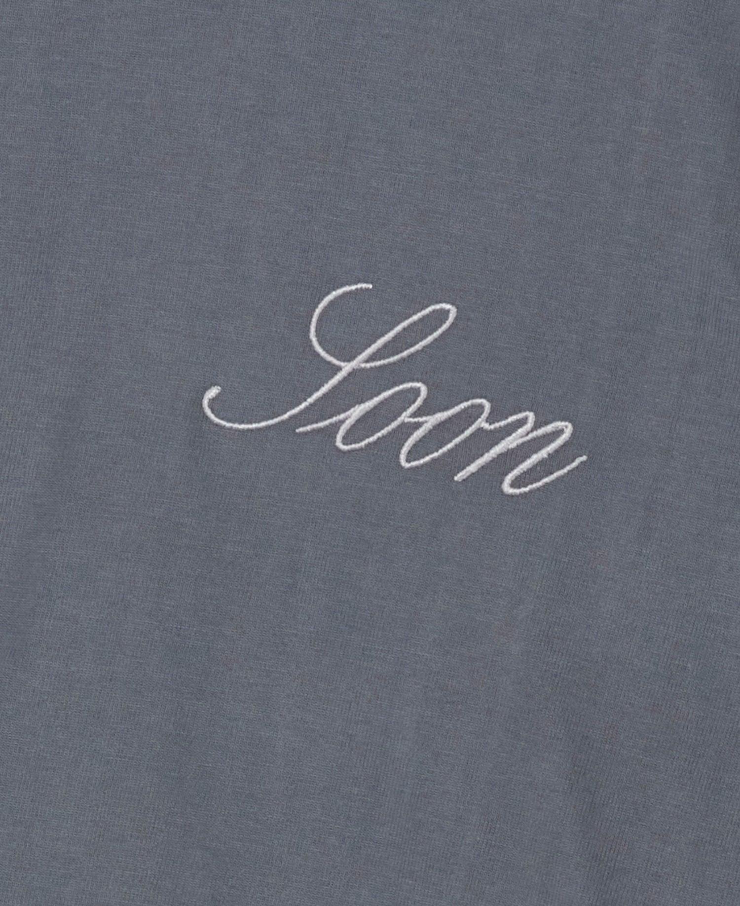 Soon Embroidery L/S Crop T-Shirt - SOON TO BE ANNOUNCED