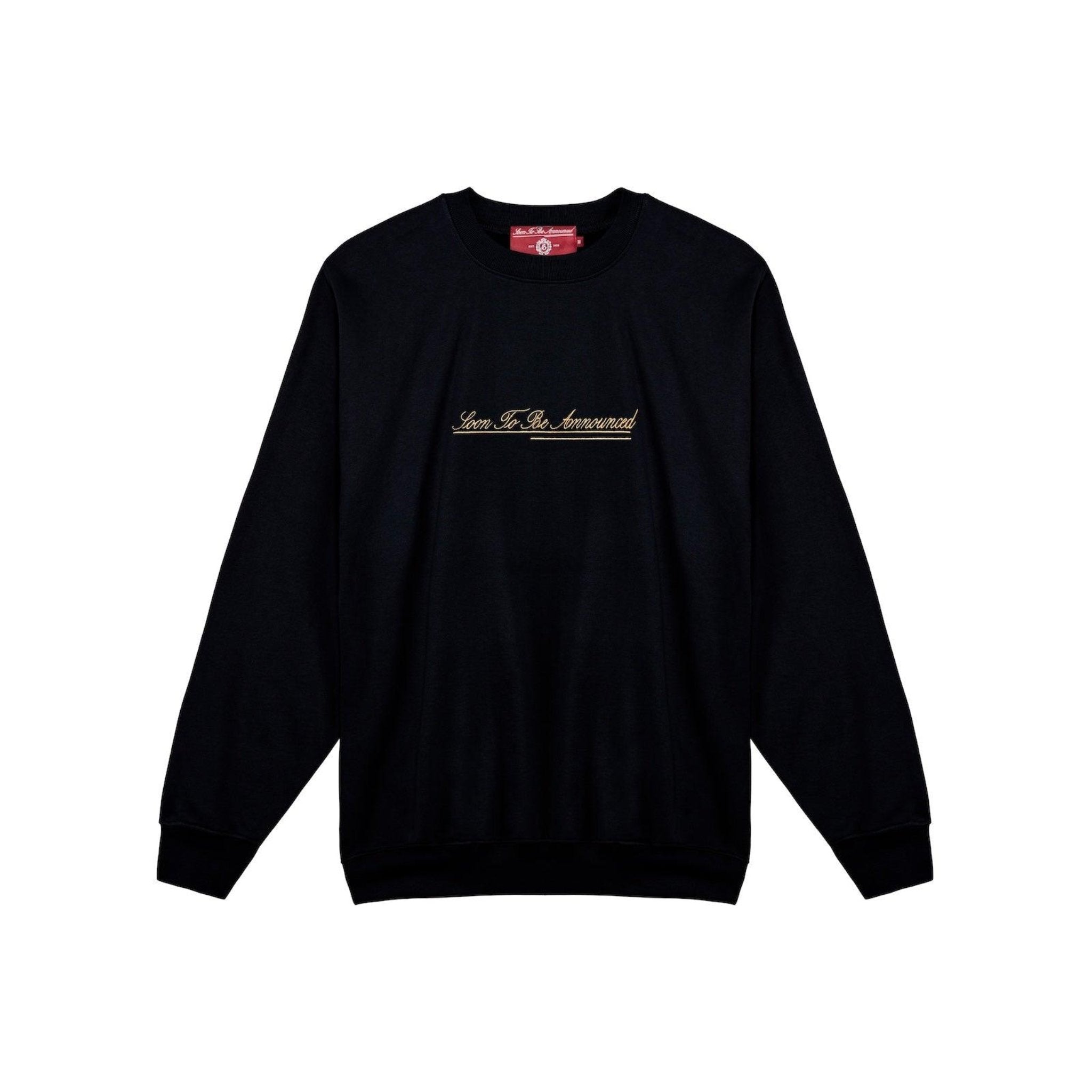 Sweatshirt with embroidery on sale