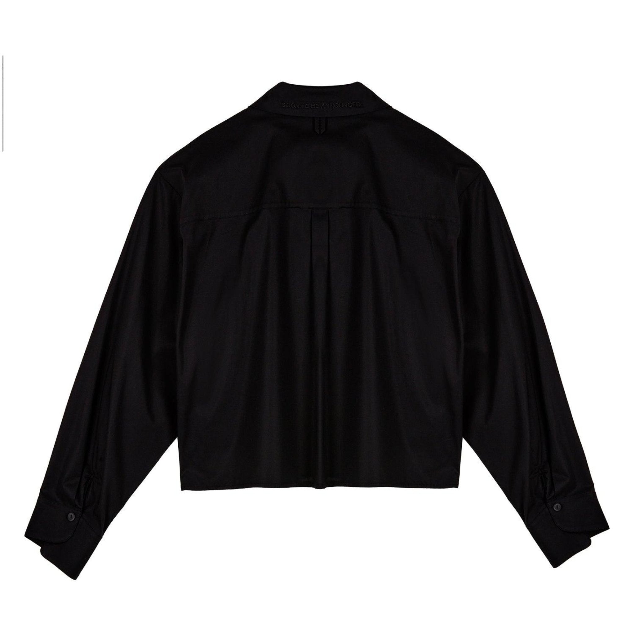 Crop Poplin Shirt