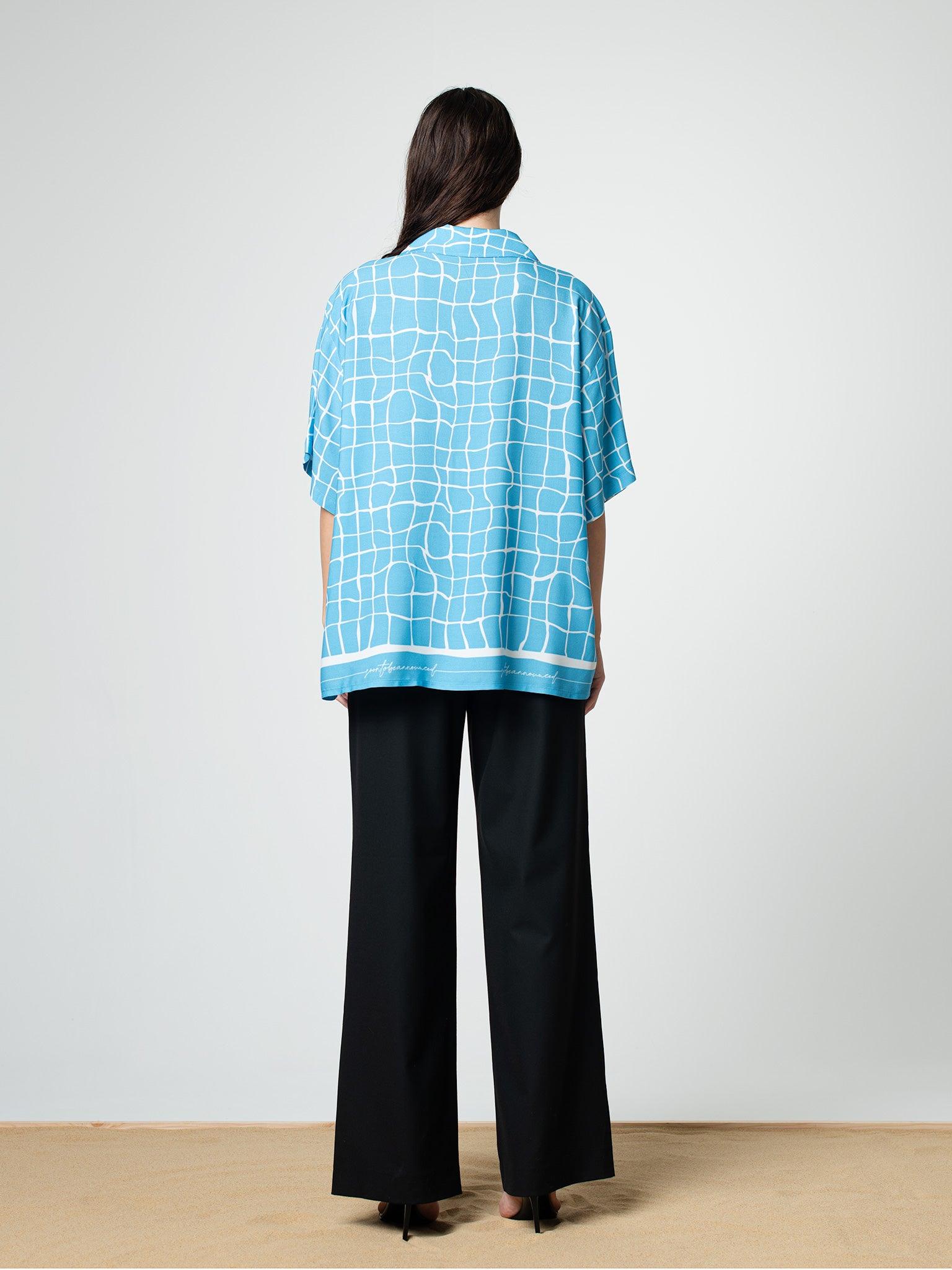 Pool Tile Bowling Shirt - SOON TO BE ANNOUNCED
