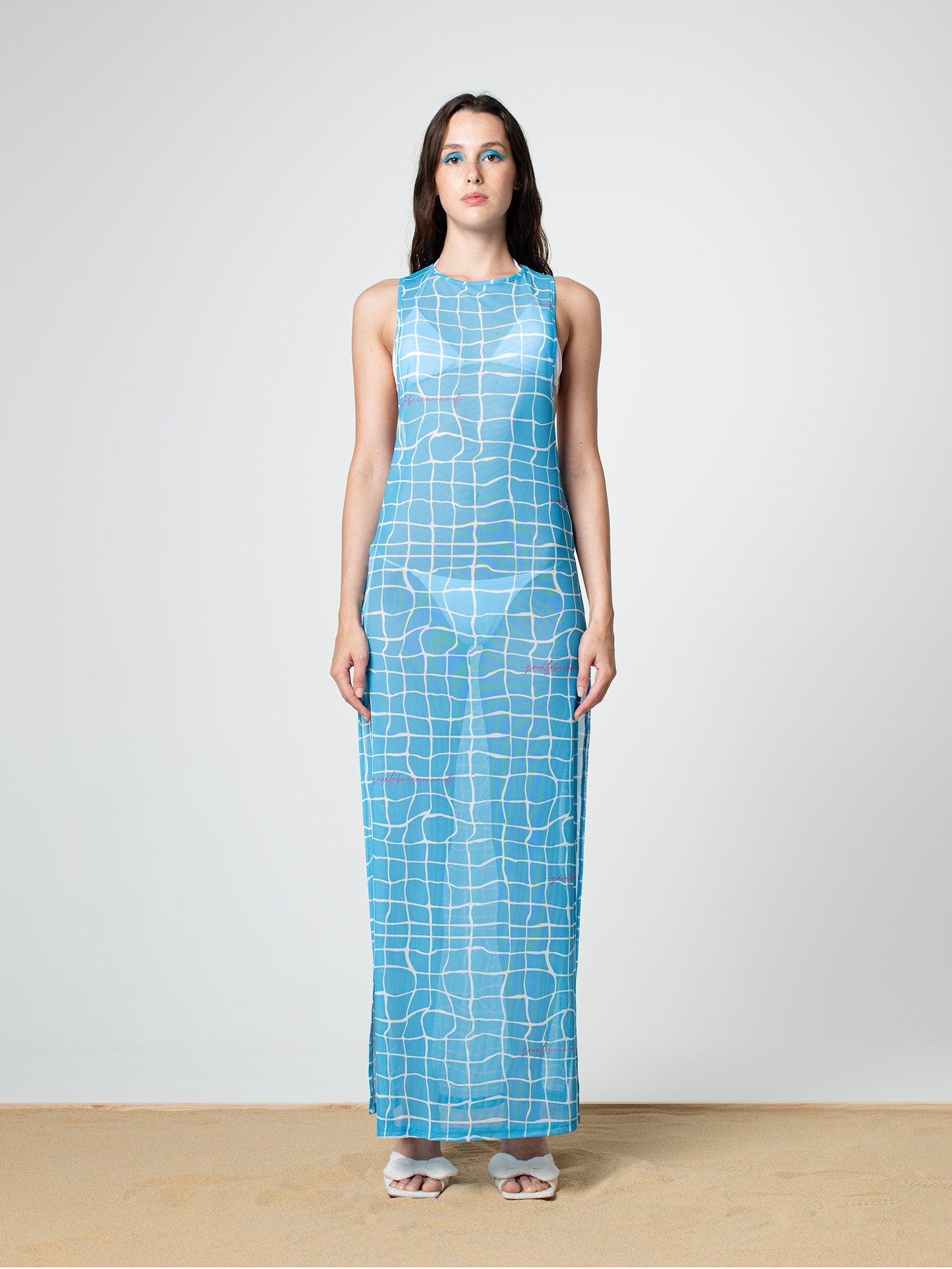 Pool Tile Mesh Dress - SOON TO BE ANNOUNCED