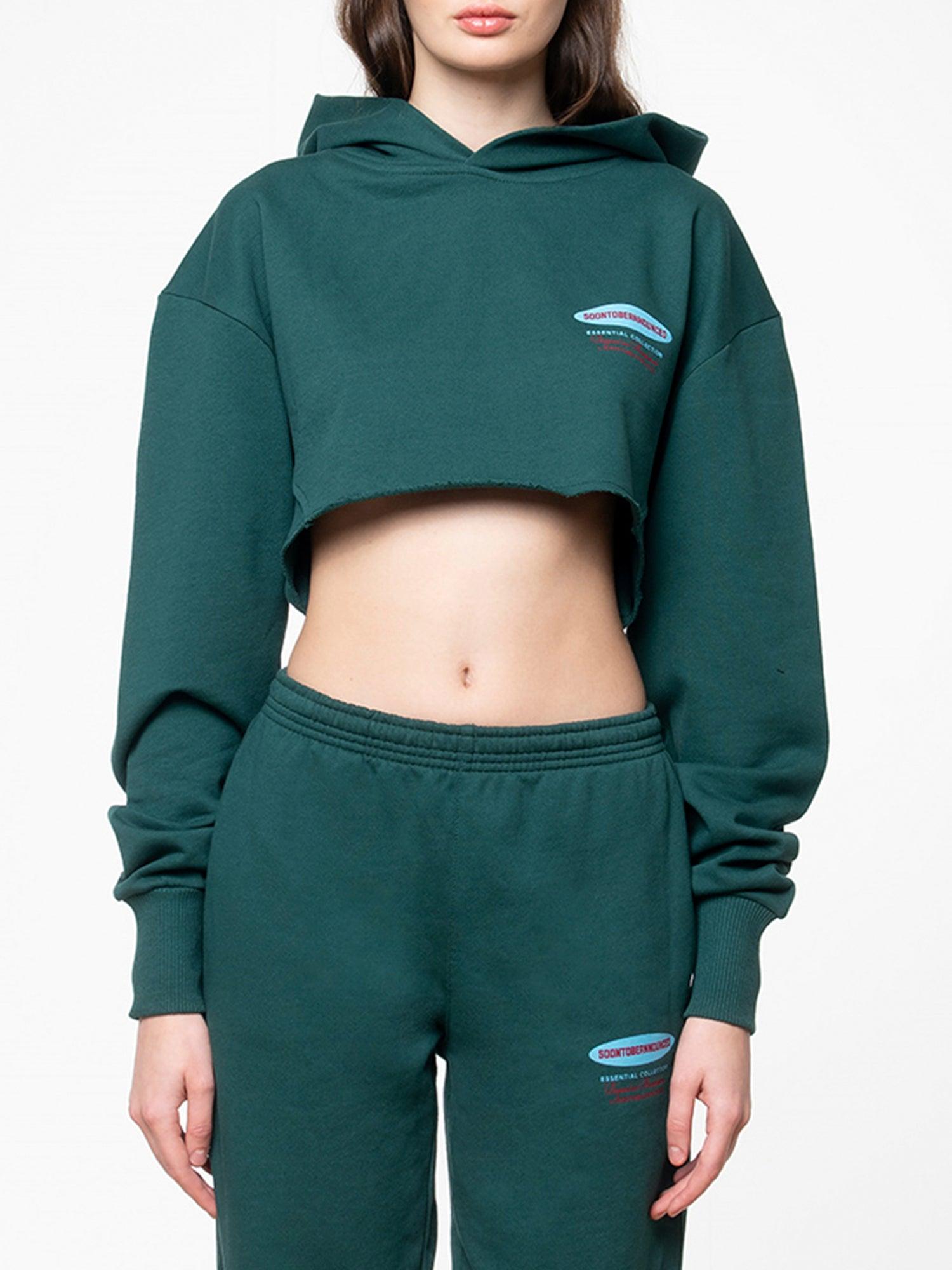 Cropped hoodies cheap on sale