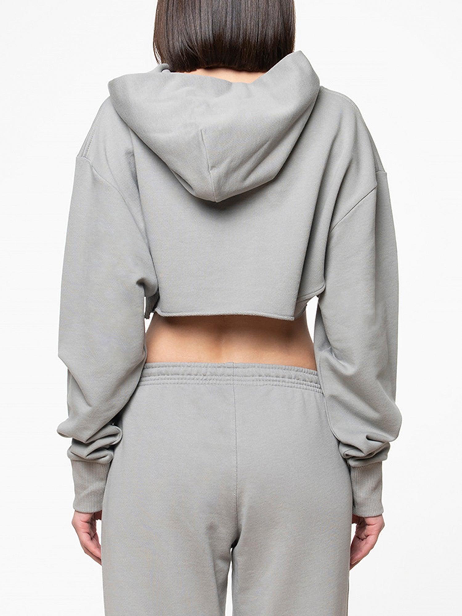 未使用ALEXIA STAM Distressed Cropped Hoodie Distressed Cropped Hoodie | ALEXIA STAM - トップス