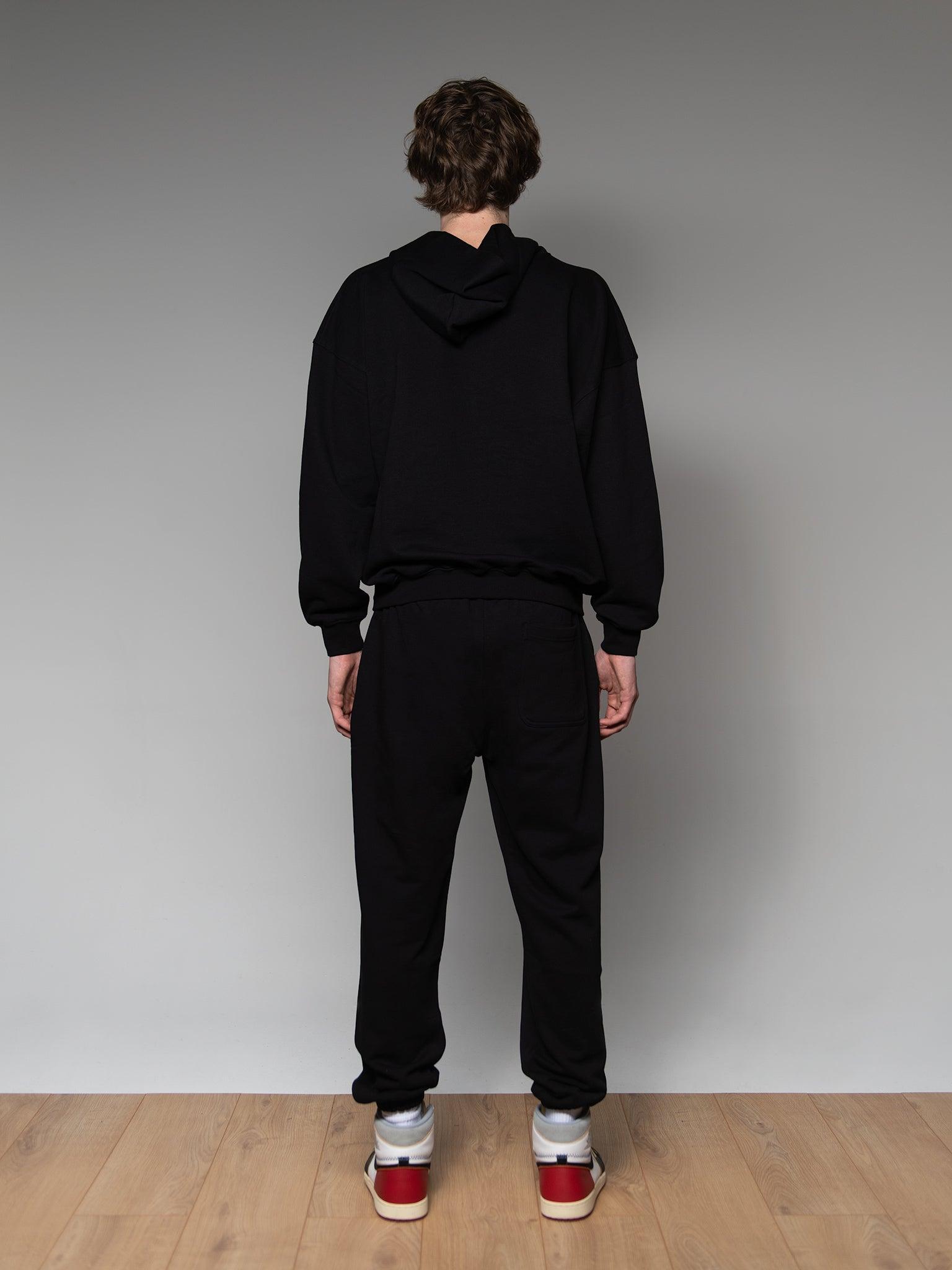 Black on Black Hoodie